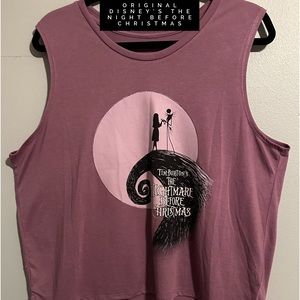 Original Disney the nightmare before Christmas soft sleeveless T-shirt, size XL